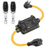 AC110V Waterproof Remote Control Power Switch,Equipped with a Multi-Functional Socket Plug, AC110/230/240/250