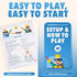 Triologyx 2nd 3rd 4th 5th Multiplication Game for Kids Interactive Math Card Game That Builds Confidence in Times