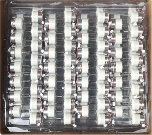 YKEYTVCRS 24mm 300 3V-6V 700RPM Gear Reduction electronic starter DC Large Torque D-shaft Long Shaft Toy Boat Model