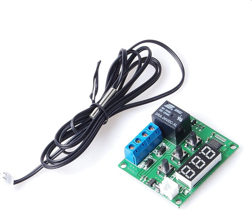 DC 24V Digital Display Temperature Control, Precision Controller for Miniature Thermal Control Plate