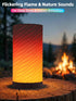 Printerst Dimmable 3-in-1 Touch Bedside Lamp with Sound Machine for Adults, Night Light for Bedroom, Bluetooth Speaker