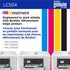 Brother LC504C 1355, 1365, 1367 Genuine Standard Yield Cyan Ink Cartridge (for use INKvestment and Printers)