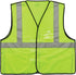 Ergodyne GloWear 8216BA ANSI High Visibility Breakaway Reflective Safety Vest, Lime, Small/Medium, ID Badge Holder
