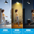 Bulbs, 13W 100W Bulb, 2700K Closet, 4 Pack Motion Sensor Light Dusk to Dawn, Equivalent, Movement Activated Security