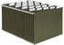 Pendaflex Hanging File Folders - 100 Pack of Green File Folders, 1/5 Cut Tabs, Adjustable Tabs, Bulk File Folders for