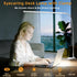 3 10 Space Aluminum LED Desk Lamp with Clamp, Clip on Light for Reading Study Desk Light Modes Brightness Flexible