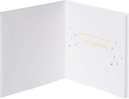 Papyrus Birthday Card, Celebrating You In A Big Way