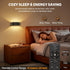 ToyGlee 5000mAh 15 3 Dimmable, Motion Sensor Wall Sconces, Rechargeable Battery Operated Wall Light with Remote