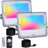 RGB LED Flood Lights Outdoor,Color Changing,30W (300W Equivalent),3000LM, Works with Bluetooth App