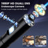 Endoscope Camera with Light, Dual Lens 1920P HD Borescope for iPhone or Android, Waterproof Inspection Camera