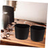 GLEAVI Hanging Bucket Storage Basket Beauty Supply Organizer Rolling Cart Hanging Cups Small Wire Basket Space-saving
