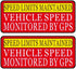 koukju Speed Limit Car Sticker -Vehicle Speed is Monitored by GPS Speed Limits