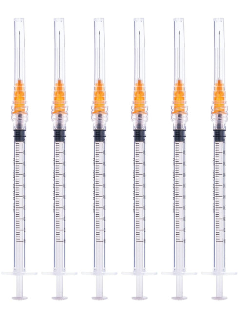 1ml 25 Gauge 1 Inch Lab Supplies for Industrial Scientific Labs, Liquid Measuring, Pack of 20