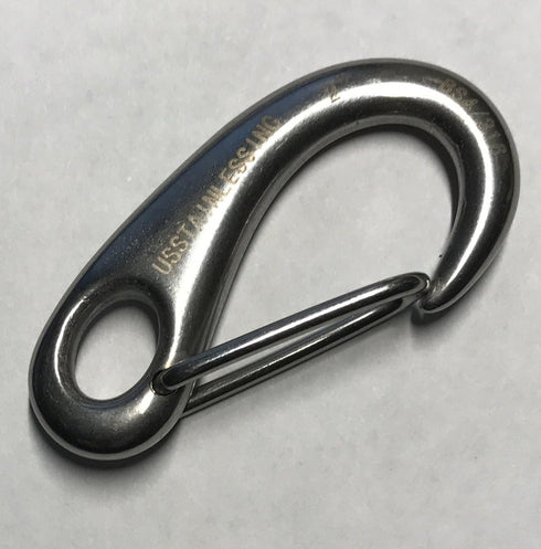 3 316 2" US Stainless Pieces Stainless Steel Spring Snap Lobster Claw Marine Grade
