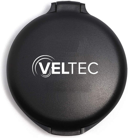 Veltec 1 Pack Thumbprint Fingerprint Ink Pad Stamp Pad for Notary Supplies Identification Security ID Fingerprint Cards