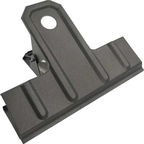 Locci Black Large Bull Clips, 10 Pack Extra Large 4.7 Inch Binder Clips for Home, Work, Office