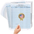 NextDayLabels Patient Sign-in Sheets - HIPAA Compliant, 3-Part Carbonless NCR Forms -