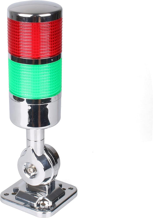 12-24V LED Stack Tower Lights, Industrial Warning Lights, Column Signal Tower Indicator Lamp with Buzzer