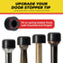 Premium Rubber Door Stop Stud Replacement Tips, Universal Size Doorstopper Bumpers for Wall & Floor Protection