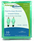 Reusable Isolation Gowns - Fluid Resistant Polyester, 10-Pack, Protective Washable PPE for Medical Facilities, Green