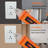 Voltage Tester, Non-Contact Voltage Detector, Electrical Tester with 3 Ranges AC 12V/48V/70V-1000V, Buzzer Alarm