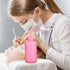 Wash Bottle 2Pcs 250ml Lash Squeeze Bottle Eyelash Wash Bottle with Scale Labels Plastic Squeeze Washing Bottle for Medical Lab, Supplies by FOMIYES