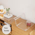 Generic 7in 13in Clear PVC Desk Pad Mat x Crystal Table Cloths Rectangular Vinyl Desk Pad Waterproof PVC Plastic Table