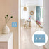 Light Blue 3 Gang Toggle Switch Plate Cover, Decorative Outlet for Home Decor
