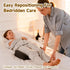 Drounphi Tailbone Split-Design Bed Sore Pillow Coccyx Cushion - T-Shaped Pressure Relief Pillow for Pain, Hemorrhoids