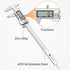 Neoteck 8 inch Digital Caliper, Stainless Electronic Measuring Tool with Fraction/Inch/Millimeter Conversion