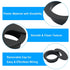 Dijedev 2" Grommet 2pcs Grommet Desk Black, Desk Table Plastic Cable Hole Cover pc Computer Desk Round Wire, Table Cord