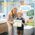 JIXZEN 3 1-3, 2-4, Reward(15 Potty Training Chart with Animal Themes Potty Training Stickers, Fun Potty Reward Chart