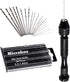 Pin Vise Hand Drill with 20 PCS Micro Twist Drill Bits Set, Manual Drill Bits for Jewelry Making and Hobby