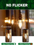 F15 6W E26 Bulb, 60 Bulb 2700K, Bulbs 4 Pack LED Equivalent Watt LED Light Soft White Vintage Edison for Front Porch