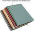 Yansanido Spiral Notebook, 4 Pcs B5 Thick Plastic Hardcover, Graph Paper, 80 Sheets - 160 Pages Journals for Study