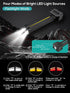 180 Gym Lamp, Portable Gym Lighting for Posing, Magnetic Work Light Rechargeable, Gift for Men/Women, Rotate Foldable