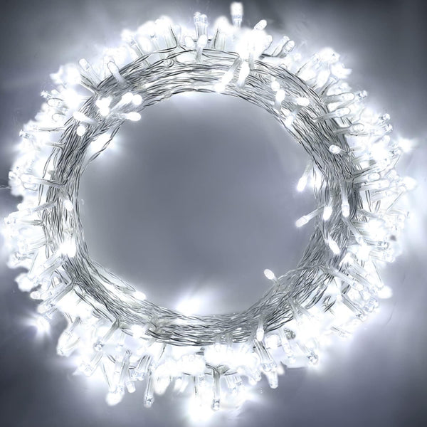 42ft Battery Operated String Lights, 120 LED IP65 Waterproof Outdoor Fairy Light with Timer, 8 Modes for Indoor Outdoor