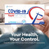 COVID-19 (2 Pack) 15-Minute 2+ (1 Pack, 2 Genabio Antigen Rapid Self-Test Kit FDA EUA Authorized | At-Home Results |