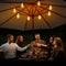 LED Canopy and Umbrellas Lights, 23 Ft Outdoor String Lights with 8LED C7 E-12 Bulbs, Waterproof