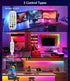 33ft Daymeet Led Lights for Bedroom, Led Chasing Effect Dream ICRGB Light Strip, USB Smart Light Strips APP Control