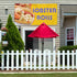 Fastasticdeals 4 Grommets 24x48Inches Vinyl Banner Multiple Sizes Lobster Rolls Outdoor Advertising Printing A