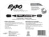 EXPO 1944656 2-in-1 Dry Erase Markers