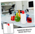 2pcs ULTECHNOVO Portable Narrow Mouth Wash Bottle Laboratory Wash Bottle Scale for Accurate Liquid Measurement Plastic