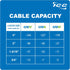ICC Ceiling Mount J-Hook Without Retainer Clip for Structured Cabling, Galvanized Steel, 25-Pack
