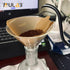 ULAB Scientific Glass Funnel Set - 50mm, 75mm, 100mm with Approx. 60° Angle, Short Stem, UGF1009