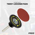 2 Inch 1/4 ENKAY - Disc Holder with Shank - Quick Change Disc Backing Pad