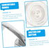 2-Pack Suction Shower Grab Bar & Toilet Handle for Bathroom Doors