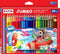 Jumbo Colored Pencils | Set of 24 | with X Big Pencil Sharpener | Pre School & Special Learners by Fatih
