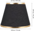 6.29X5.11X3.74 Inch ORFOFE Cloth Lamp Shade Accessory Clip-on Light Cover for Floor Table Wall Lamps Decorative Light