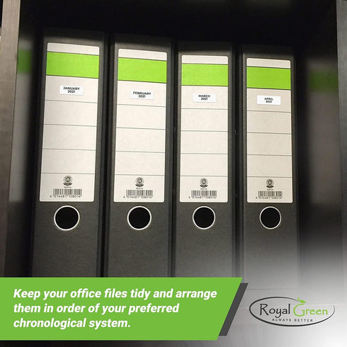 White Rectangular Labels + Bonus Color Stickers - 1630 Pack White Color-Coding Labels, Laser Printer Template